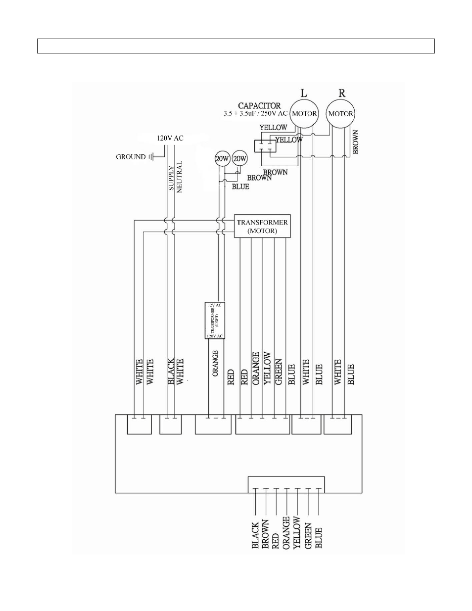 Circuit diagram | Kobe Range Hoods CH7948SQB User Manual | Page 29 / 102