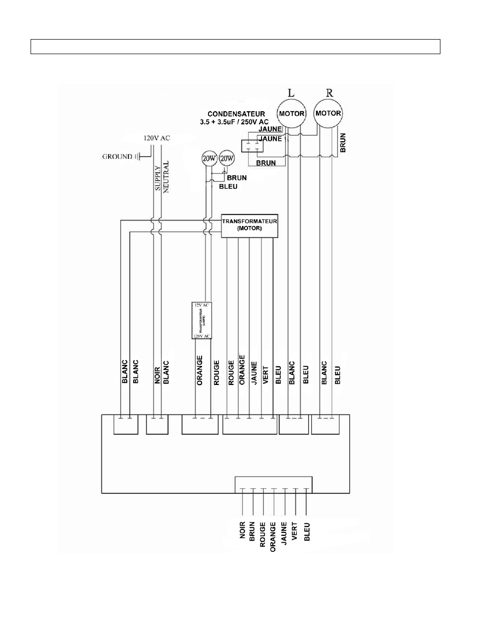 Diagramme des circuits | Kobe Range Hoods CH7948SQB User Manual | Page 62 / 102
