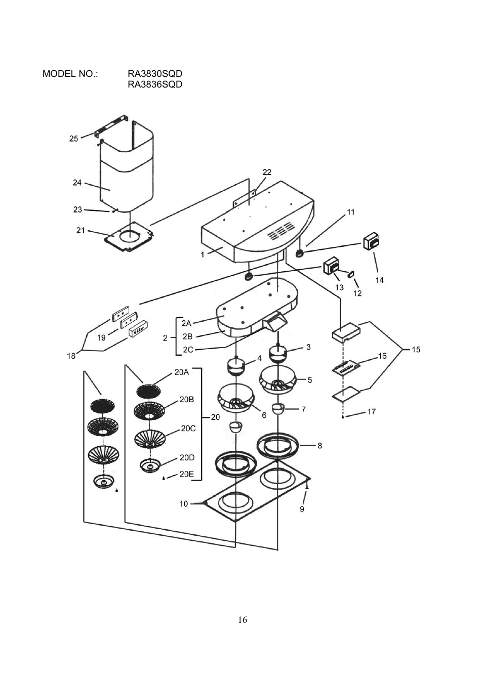 Kobe Range Hoods RA3836SQD User Manual | Page 18 / 75