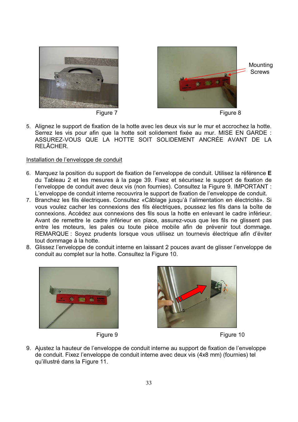 Kobe Range Hoods RA3836SQD User Manual | Page 35 / 75