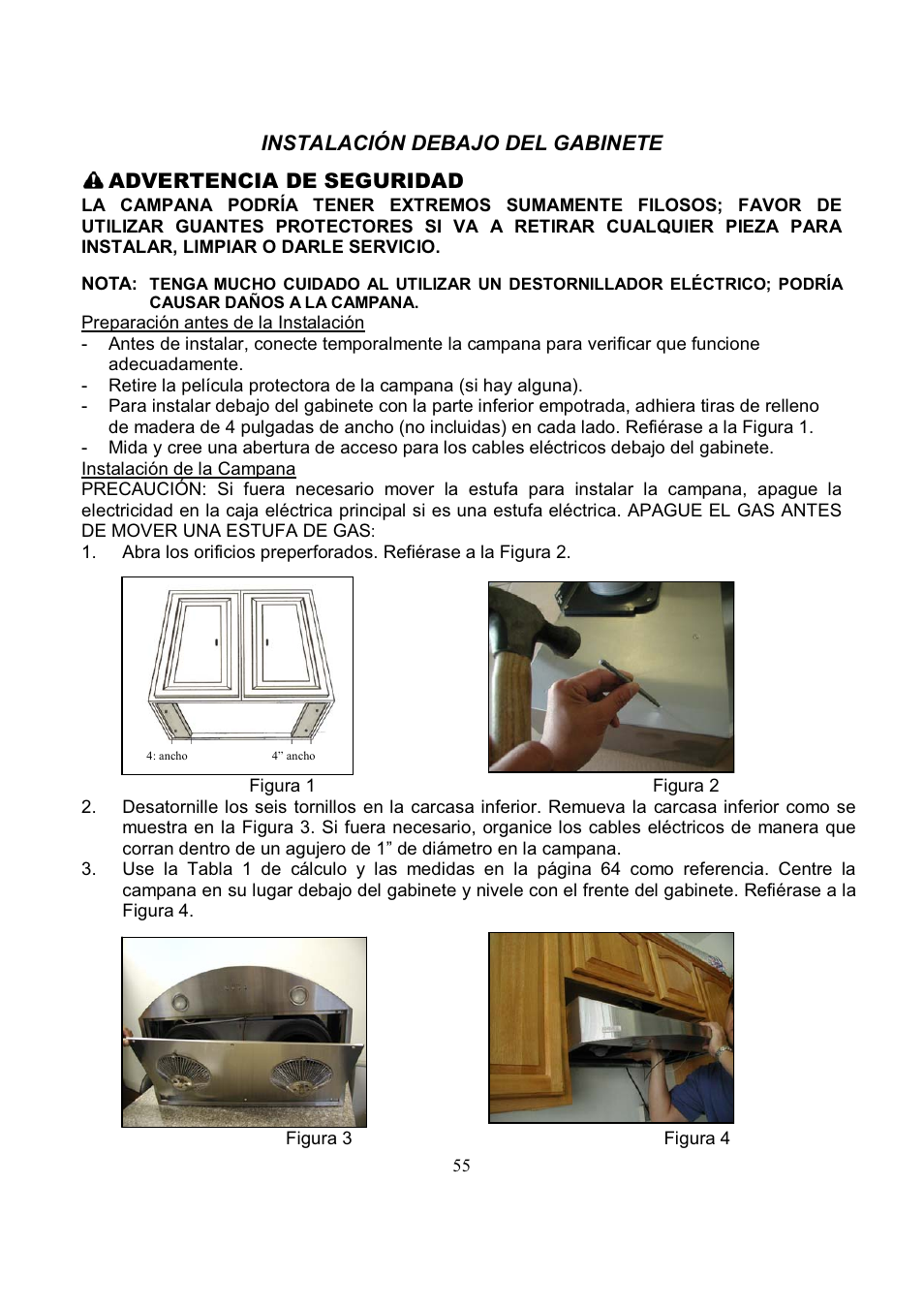 Kobe Range Hoods RA3836SQD User Manual | Page 57 / 75