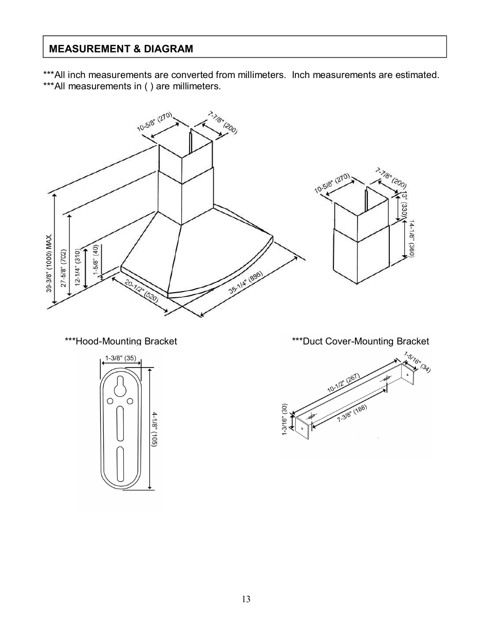Kobe Range Hoods RA9236S User Manual | Page 15 / 22