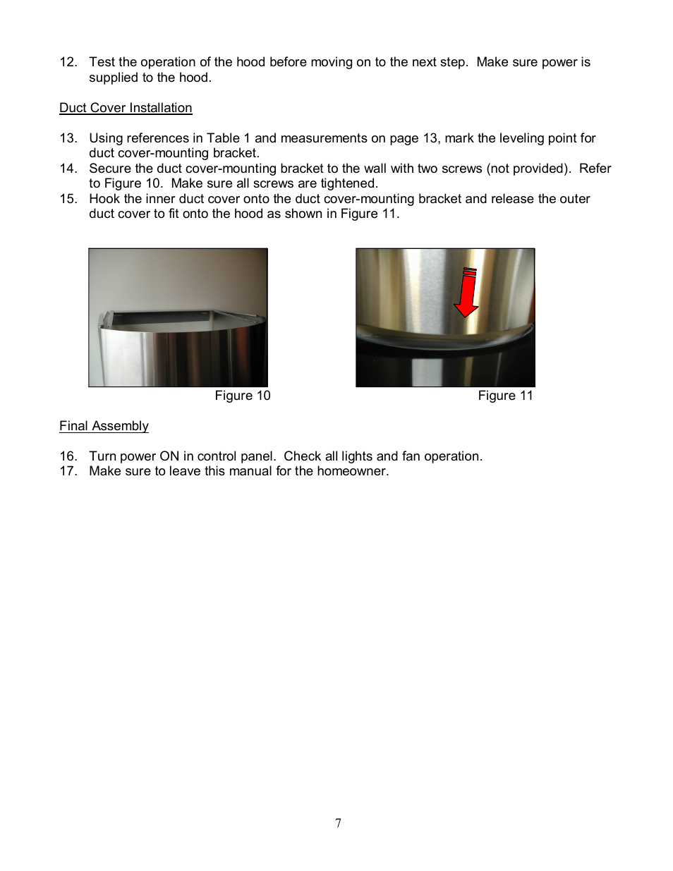 Kobe Range Hoods CX-183 User Manual | Page 9 / 22