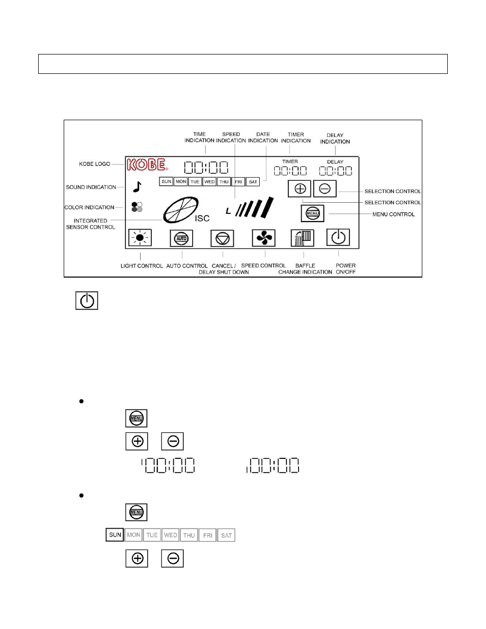 Kobe Range Hoods IS2436GSB User Manual | Page 10 / 24