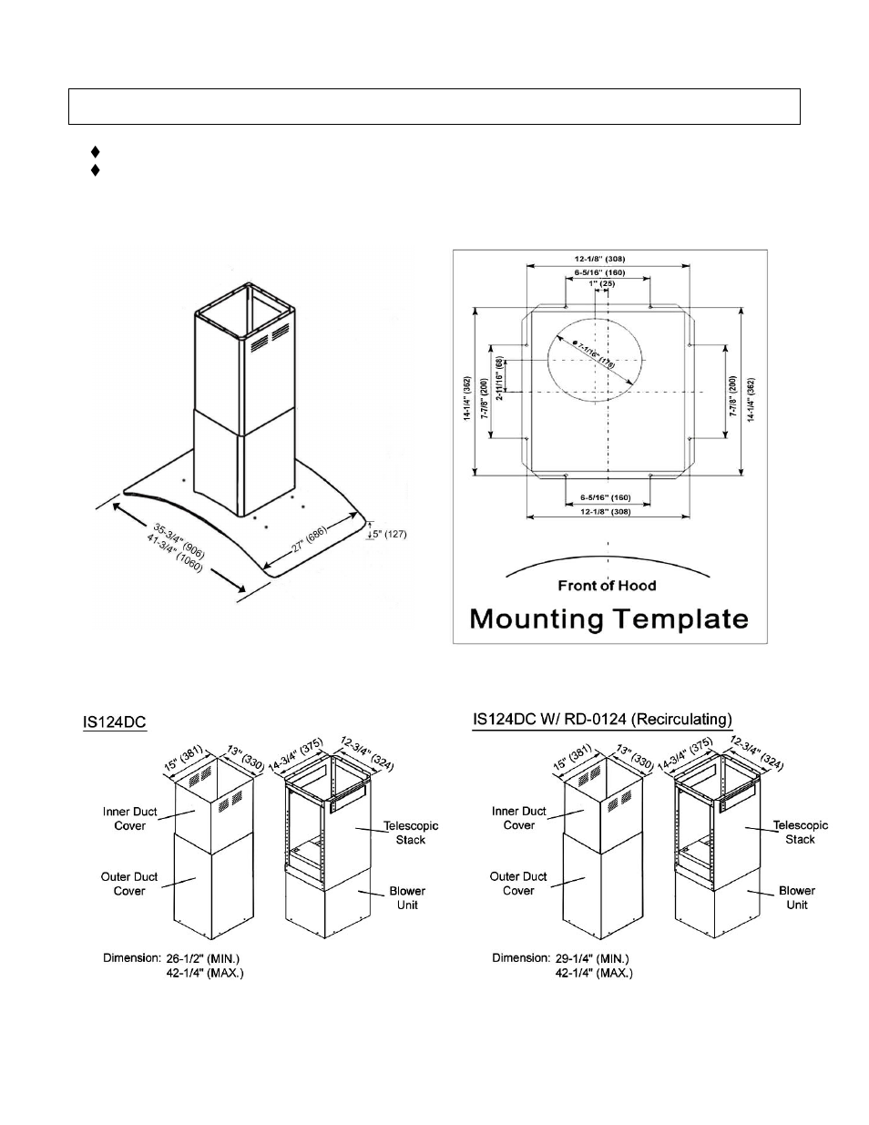 Kobe Range Hoods IS2436GSB User Manual | Page 16 / 24