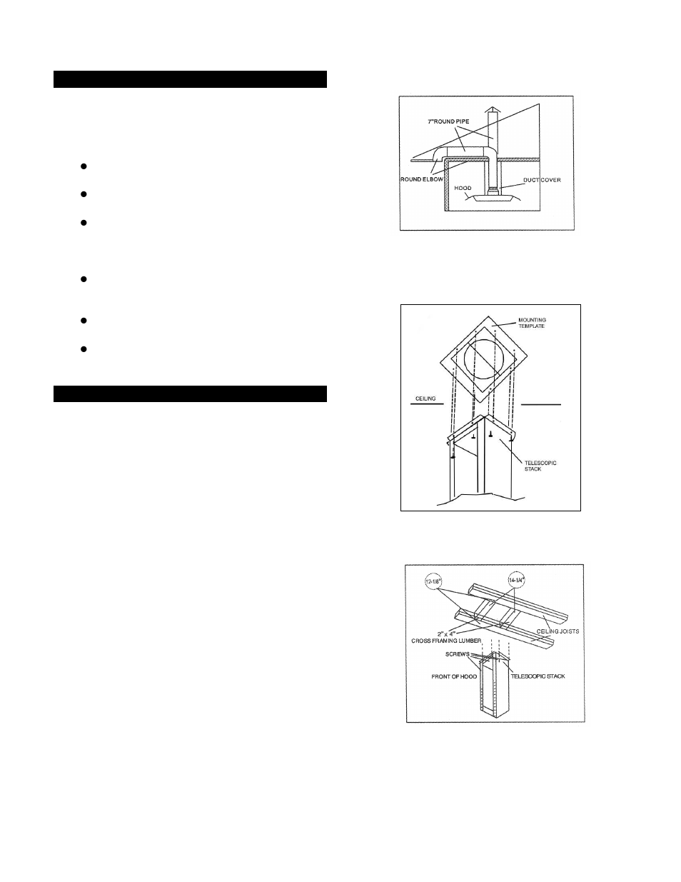Kobe Range Hoods IS2436GSB User Manual | Page 7 / 24