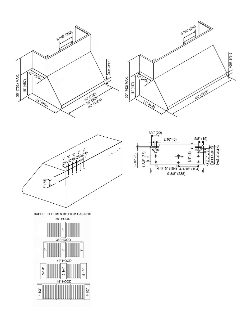 Kobe Range Hoods CH0030SQB User Manual | Page 18 / 29