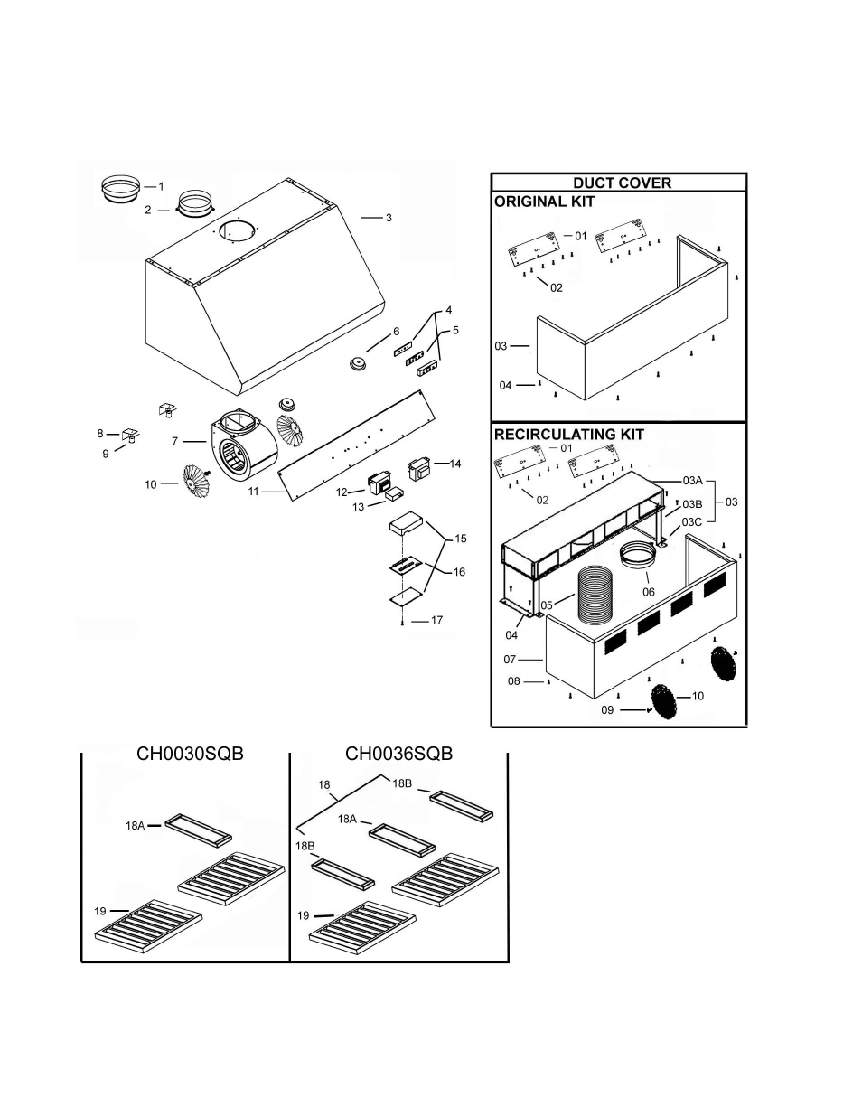 Kobe Range Hoods CH0030SQB User Manual | Page 21 / 29