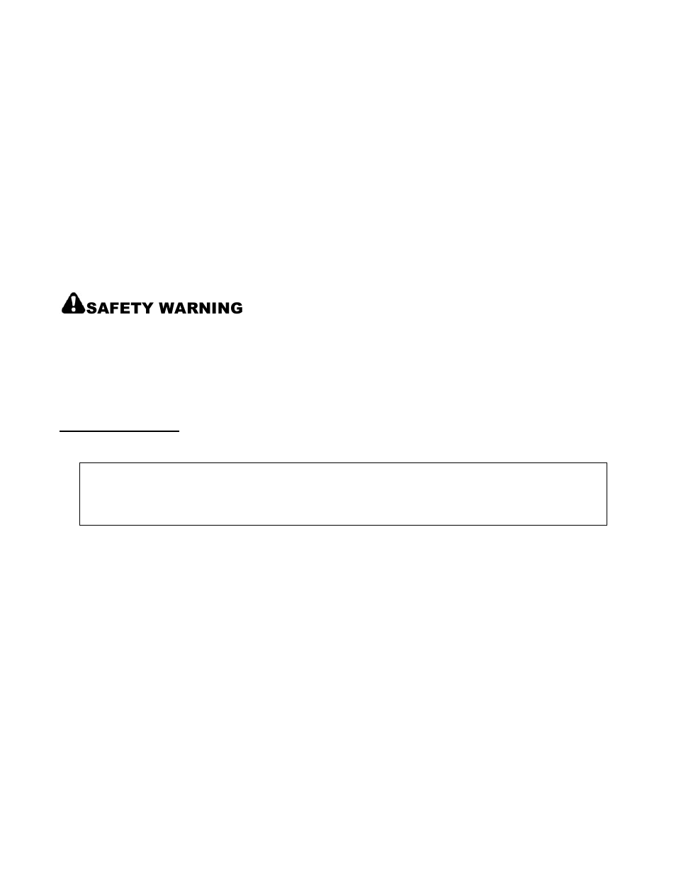 Safety warning | Kobe Range Hoods CH0030SQB User Manual | Page 7 / 29