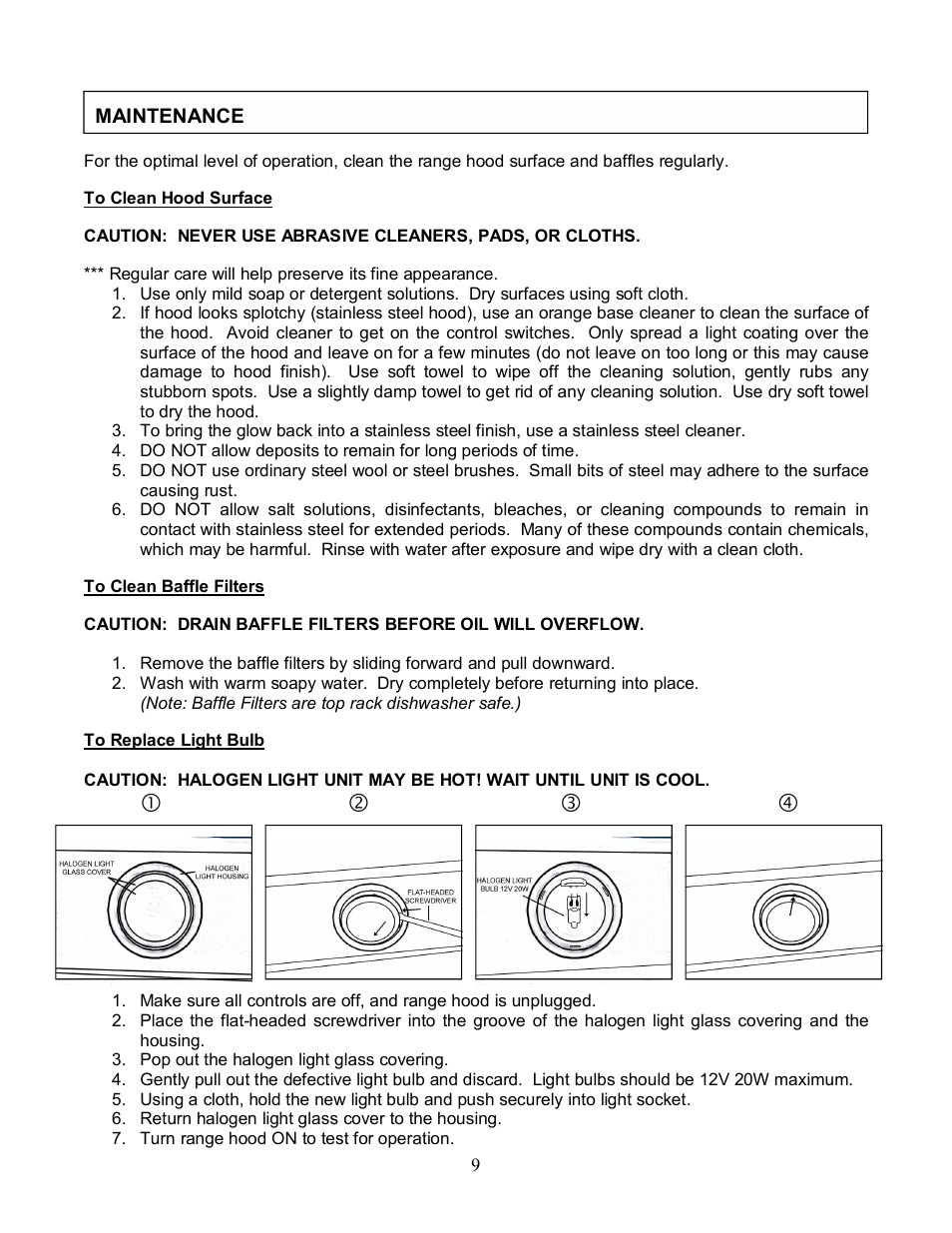 Kobe Range Hoods RA2836SB User Manual | Page 11 / 19