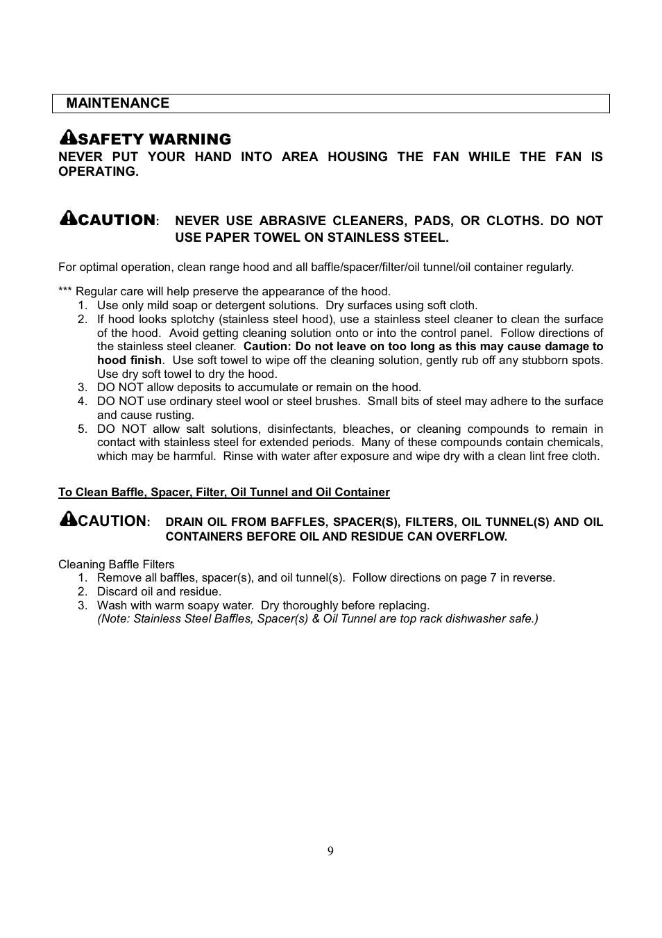 Kobe Range Hoods IS2036GS User Manual | Page 11 / 72