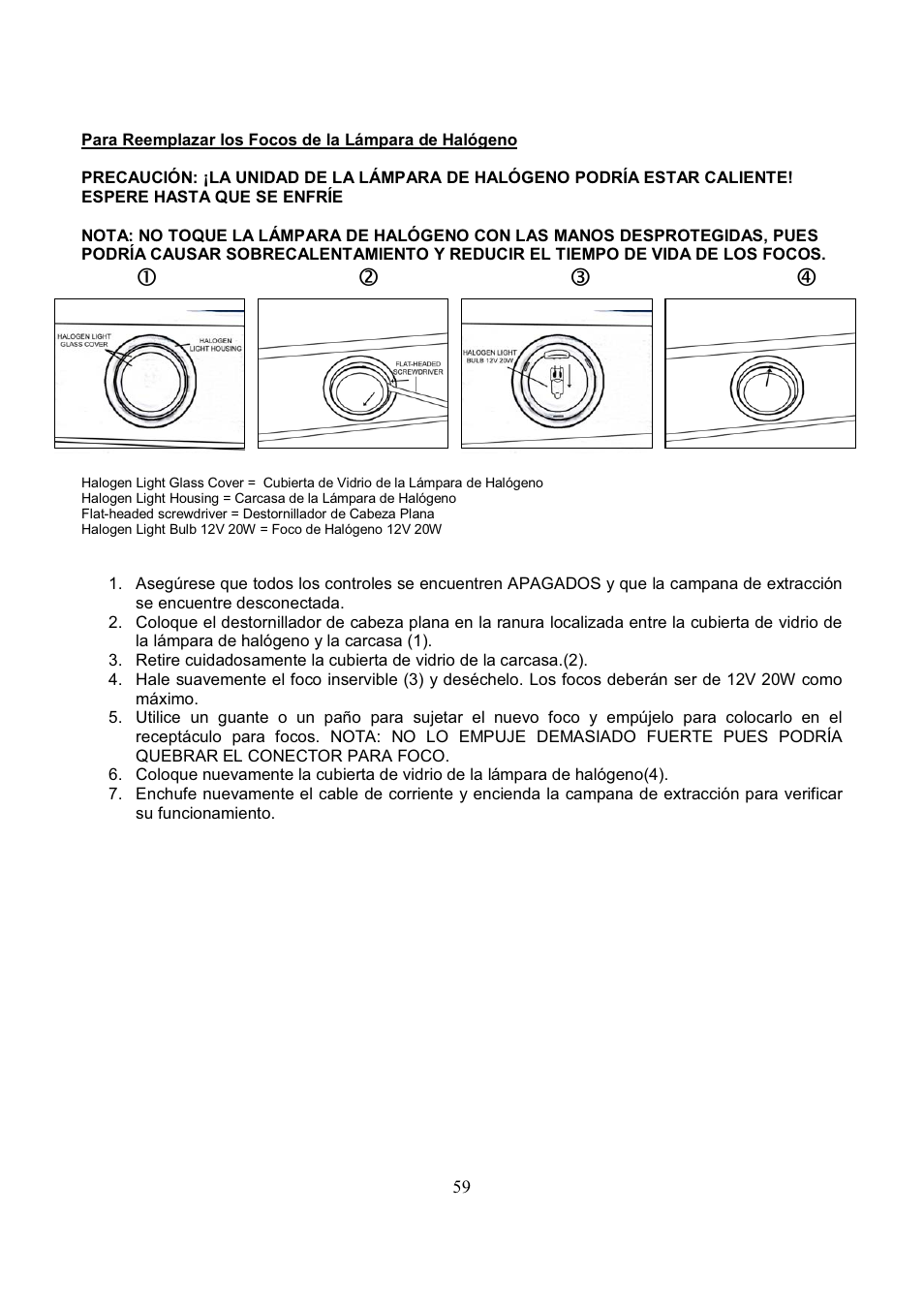 Kobe Range Hoods IS2036GS User Manual | Page 61 / 72