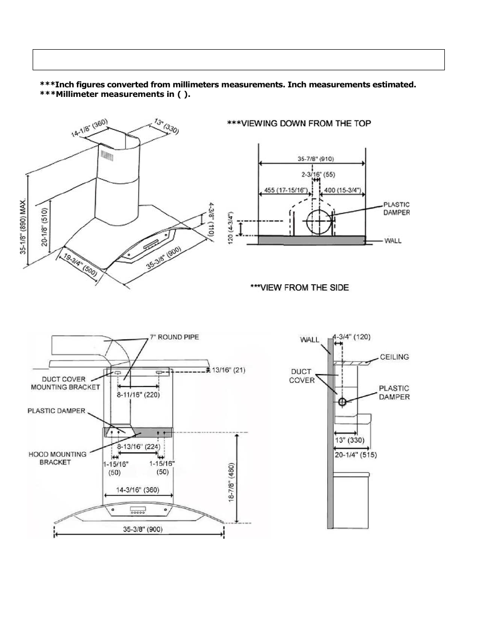 Kobe Range Hoods CX1830GS-8 User Manual | Page 17 / 25