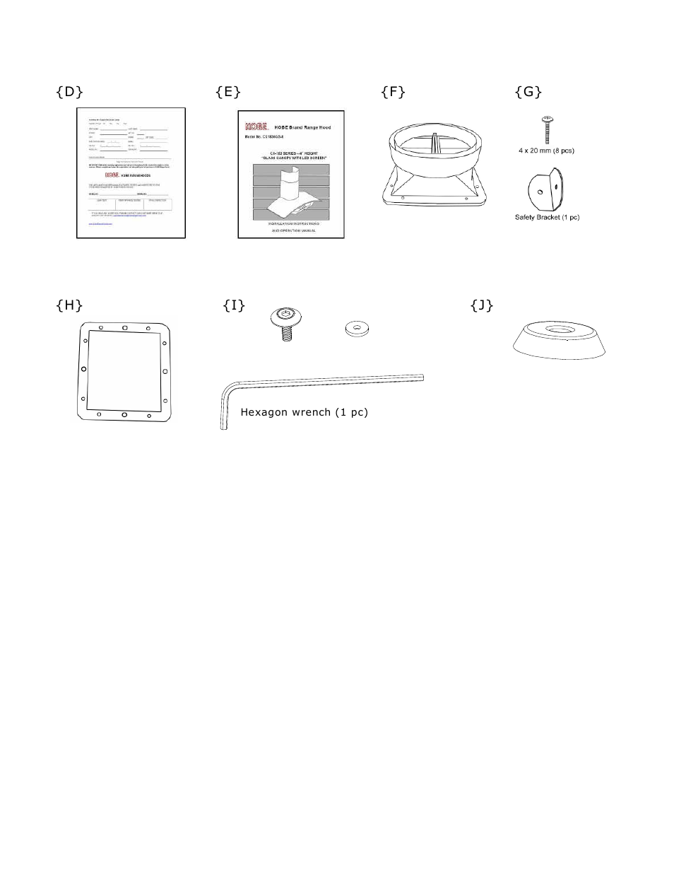 Kobe Range Hoods CX1830GS-8 User Manual | Page 6 / 25