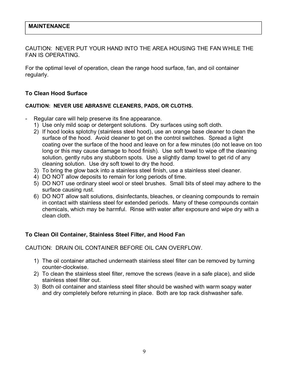 Kobe Range Hoods CX1836GS User Manual | Page 11 / 21