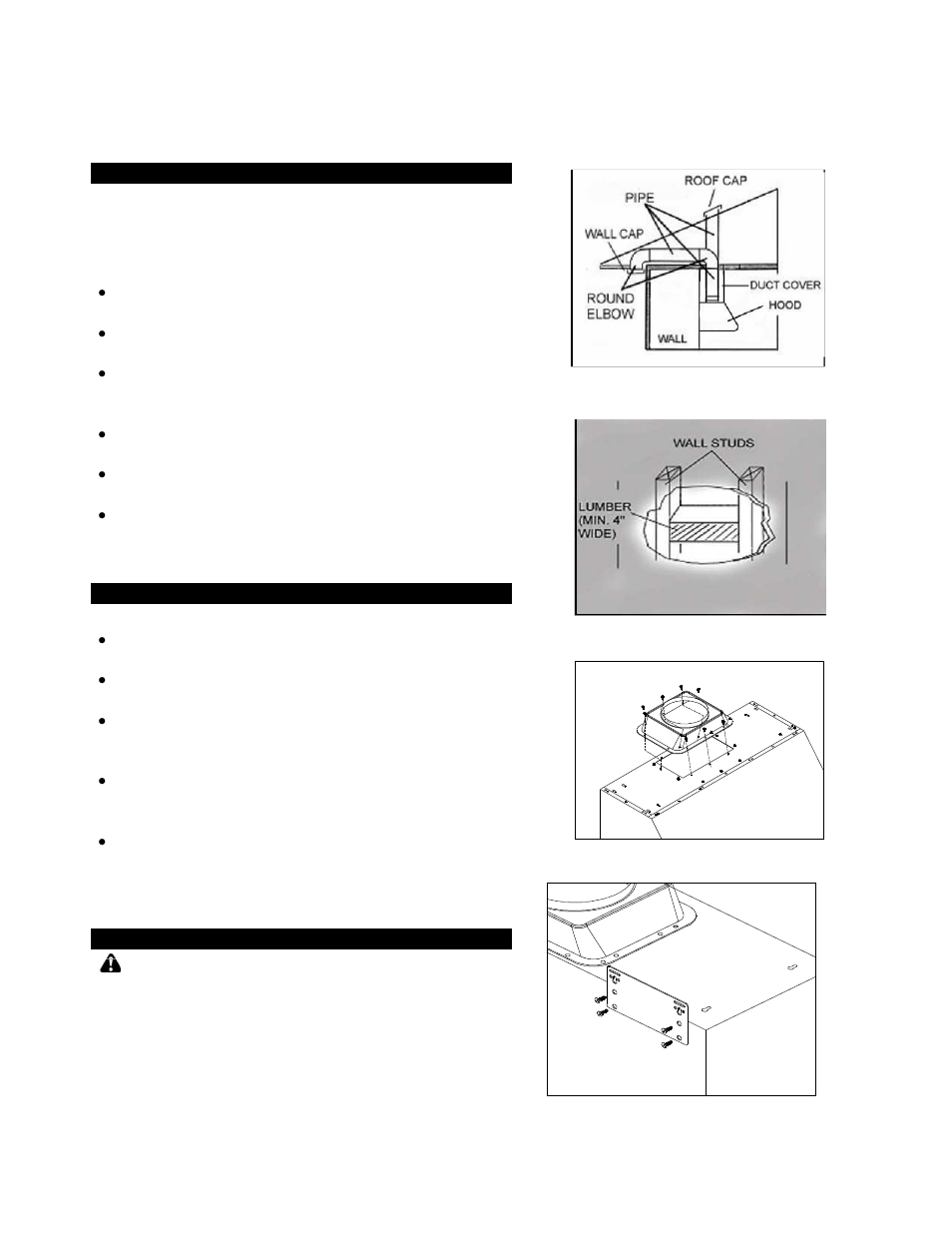 Kobe Range Hoods CH0030SQB (30") User Manual | Page 12 / 36