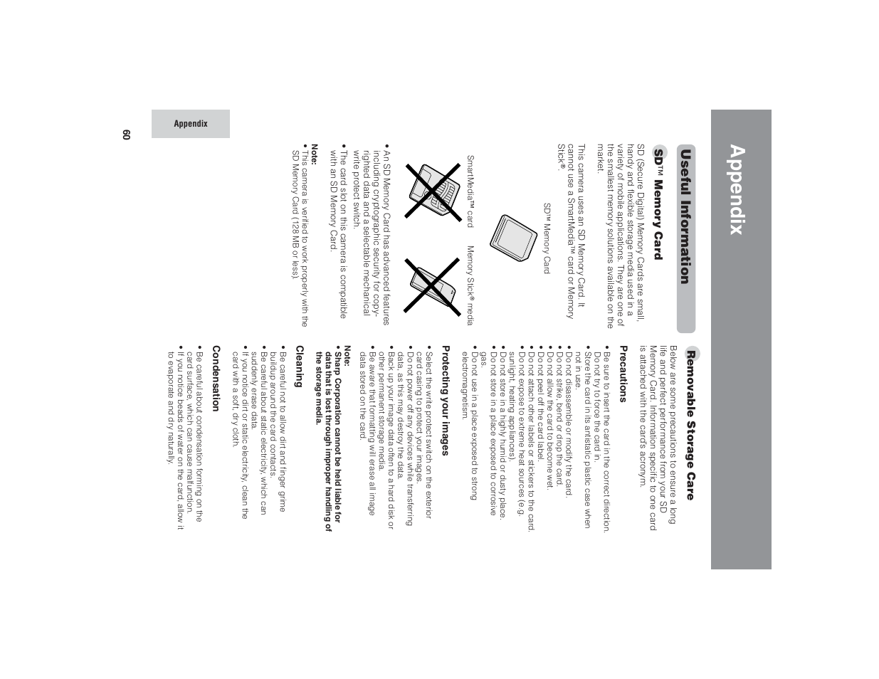 Appendix, Useful infor mation | Kitchen Star VE-CG40U User Manual | Page 70 / 83