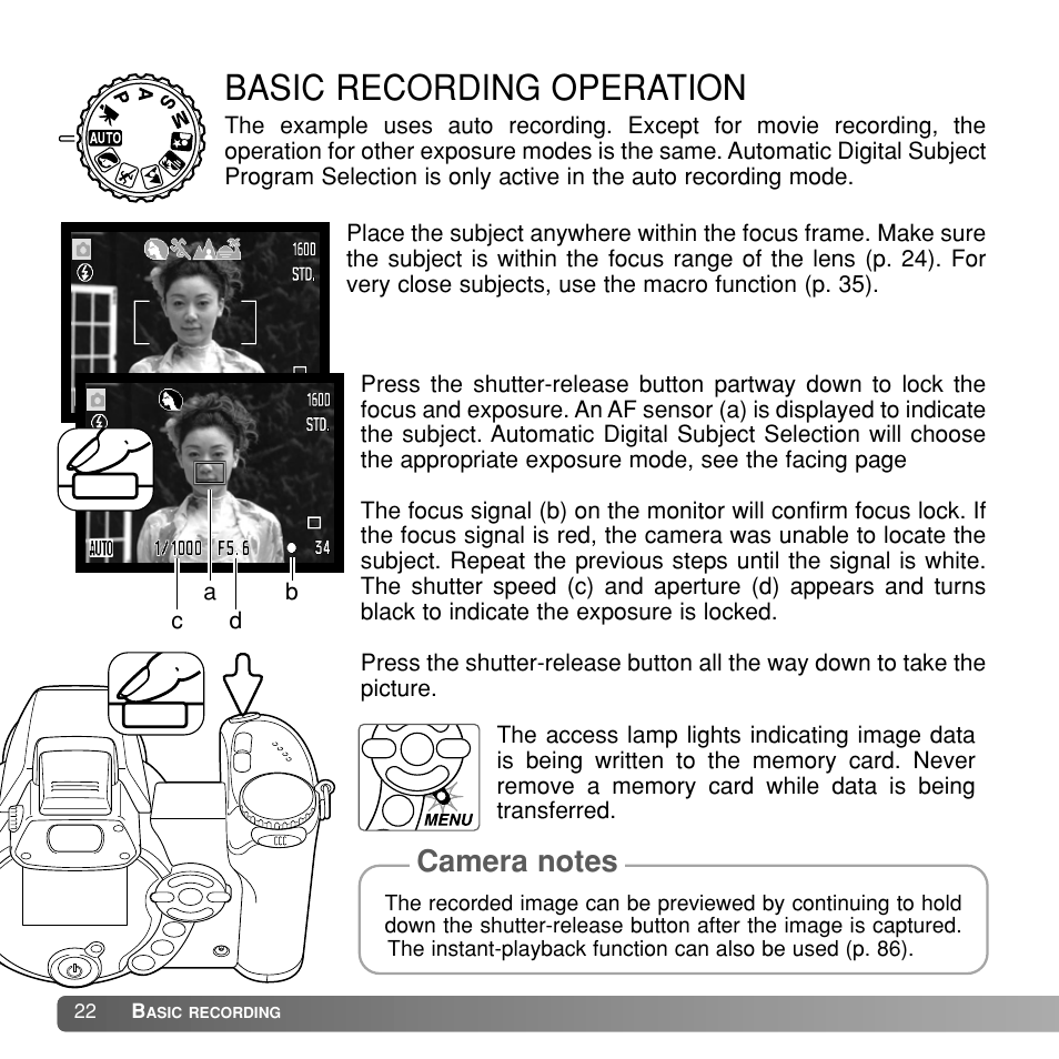 Basic recording operation | Konka Group Z1 User Manual | Page 22 / 58