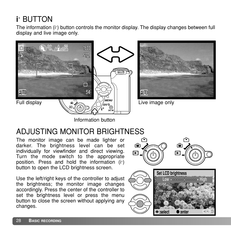 Button adjusting monitor brightness | Konka Group Z1 User Manual | Page 28 / 58