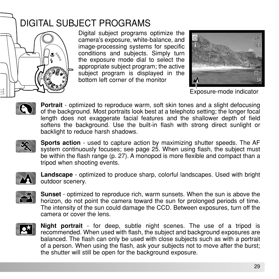 Digital subject programs | Konka Group Z1 User Manual | Page 29 / 58