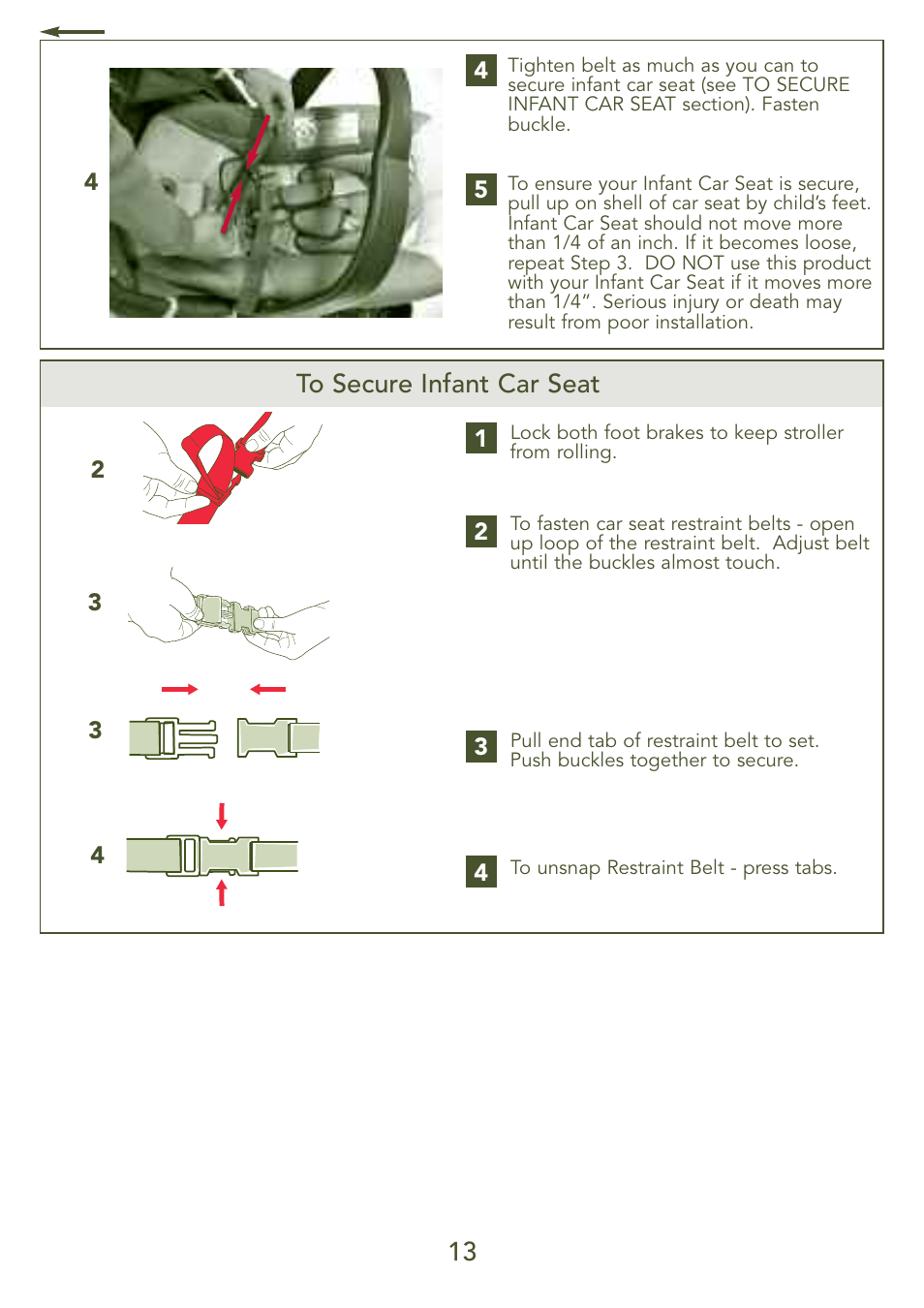 Kolcraft S77-T-R3 User Manual | Page 13 / 51