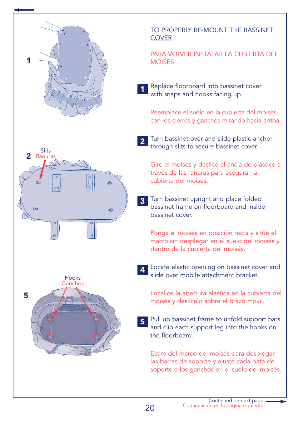 Kolcraft CUDDLE 'N CARE B26-R2 User Manual | Page 20 / 24