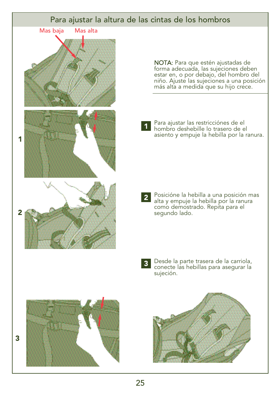 Kolcraft JEEP S45J-T 5/07 User Manual | Page 25 / 45