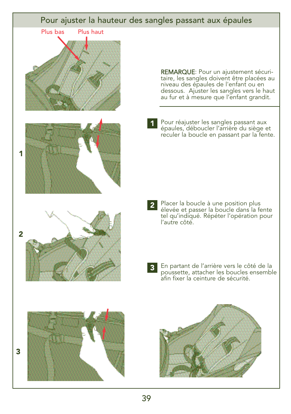 Kolcraft LIBERTY S45J-T User Manual | Page 39 / 45