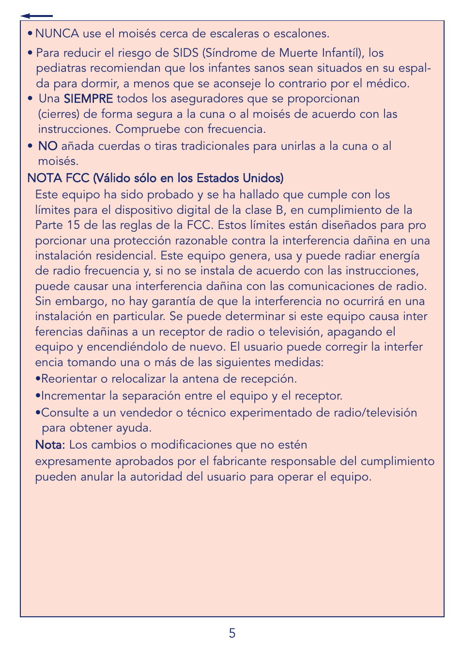 Kolcraft B27-R4 User Manual | Page 5 / 18