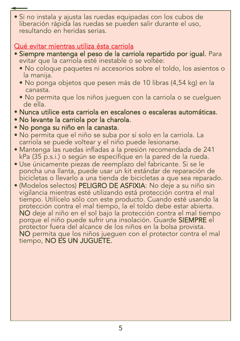 Kolcraft S56J-R3 User Manual | Page 5 / 28