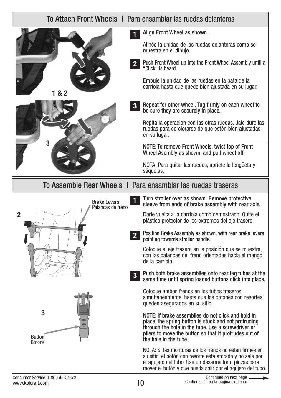 Kolcraft OPTIMA S82-R2 User Manual | Page 10 / 32