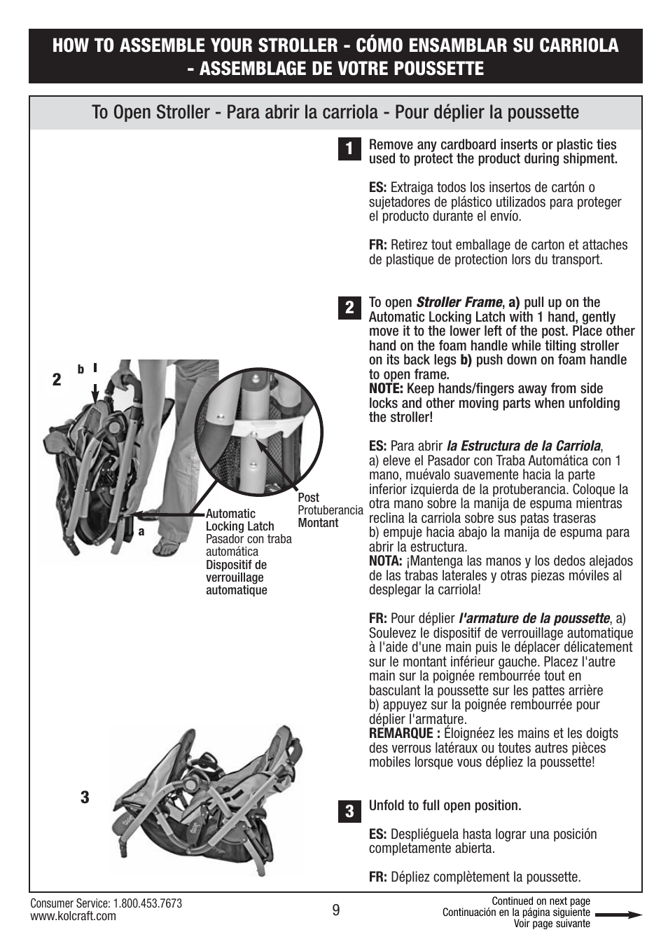 Kolcraft S084 12/10 User Manual | Page 9 / 36