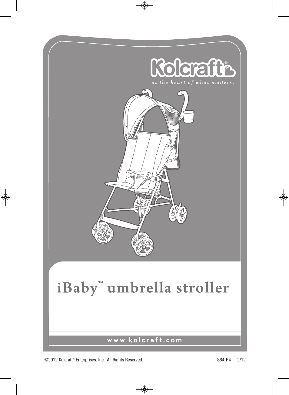 Kolcraft S64-R4 2/12 User Manual | 15 pages