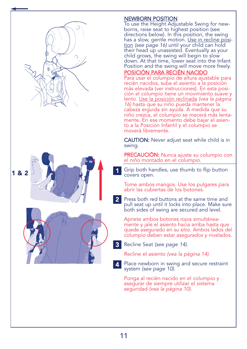 Kolcraft G03S 9/08 User Manual | Page 11 / 20