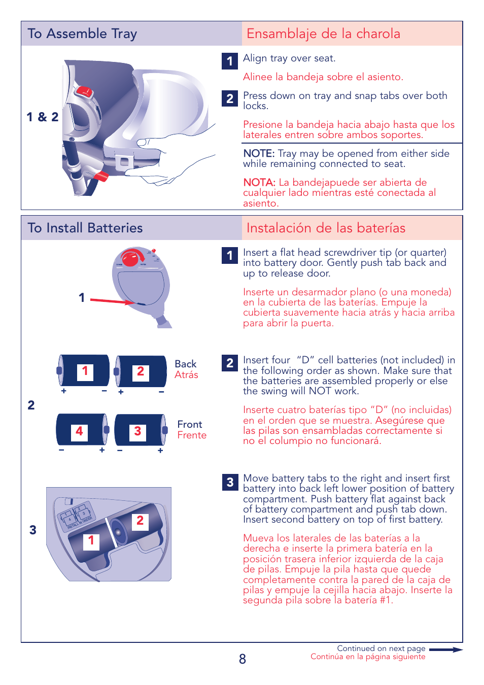Kolcraft G03S 9/08 User Manual | Page 8 / 20