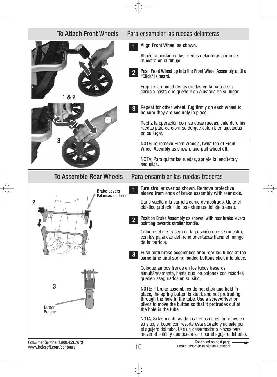 Kolcraft S82-R3 User Manual | Page 10 / 32