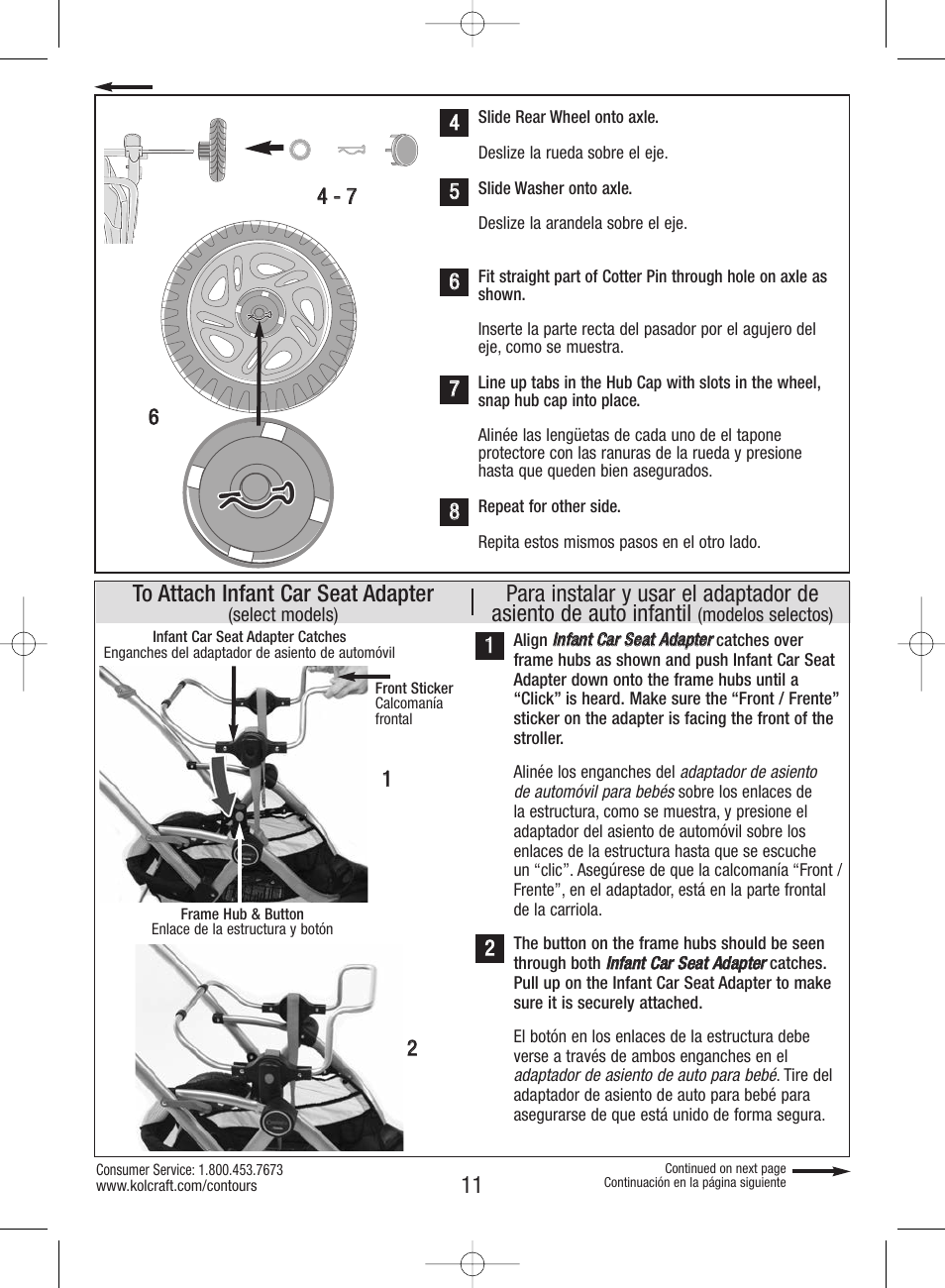 Kolcraft S82-R3 User Manual | Page 11 / 32