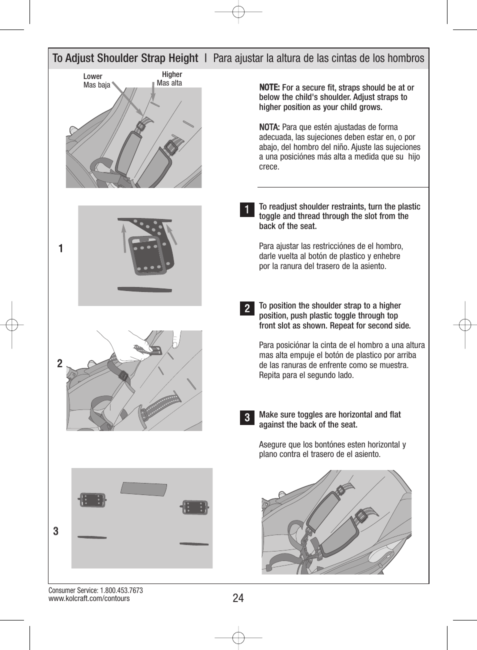 Kolcraft S82-R3 User Manual | Page 24 / 32