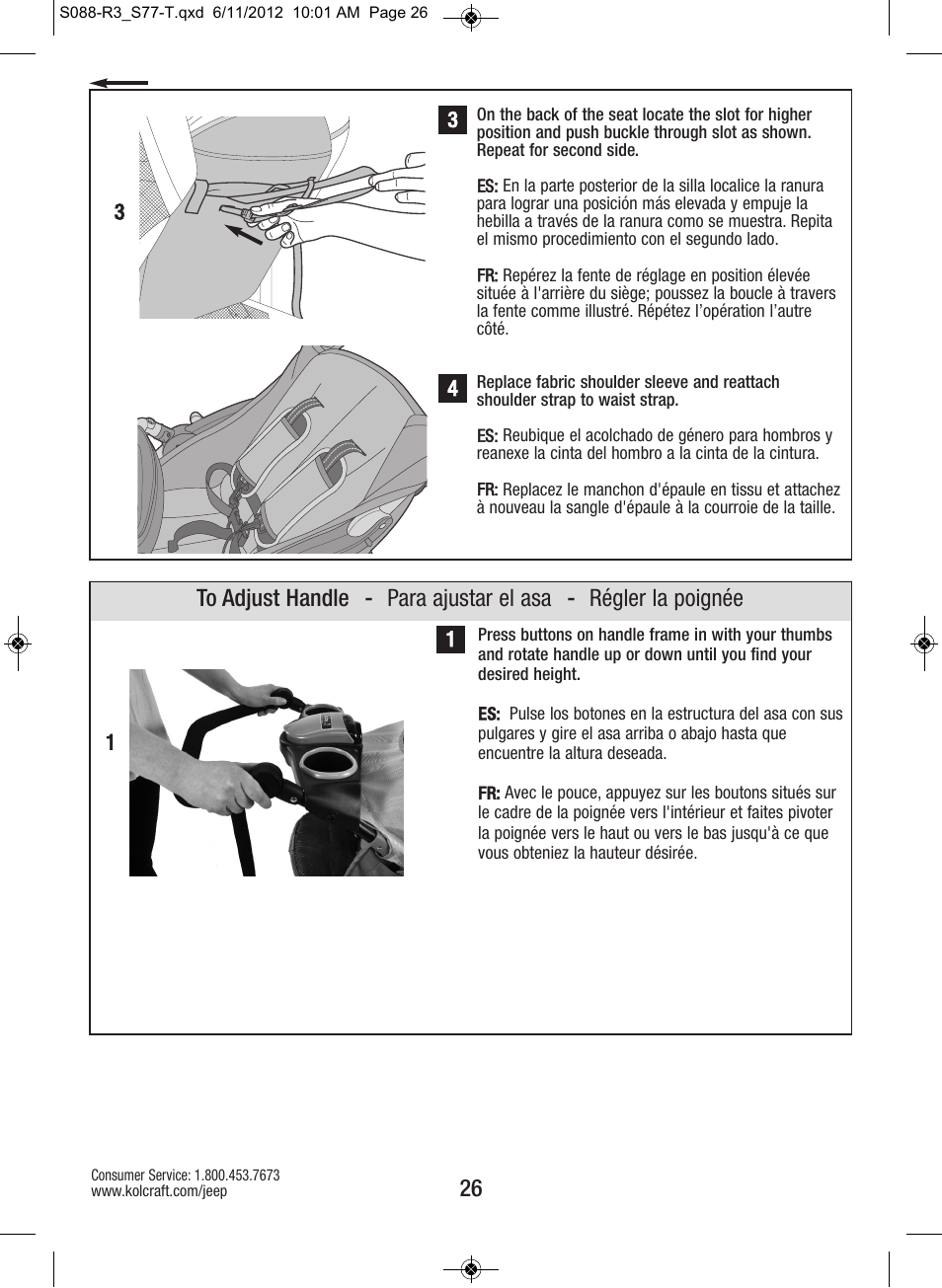 Kolcraft S088-R3 User Manual | Page 26 / 32