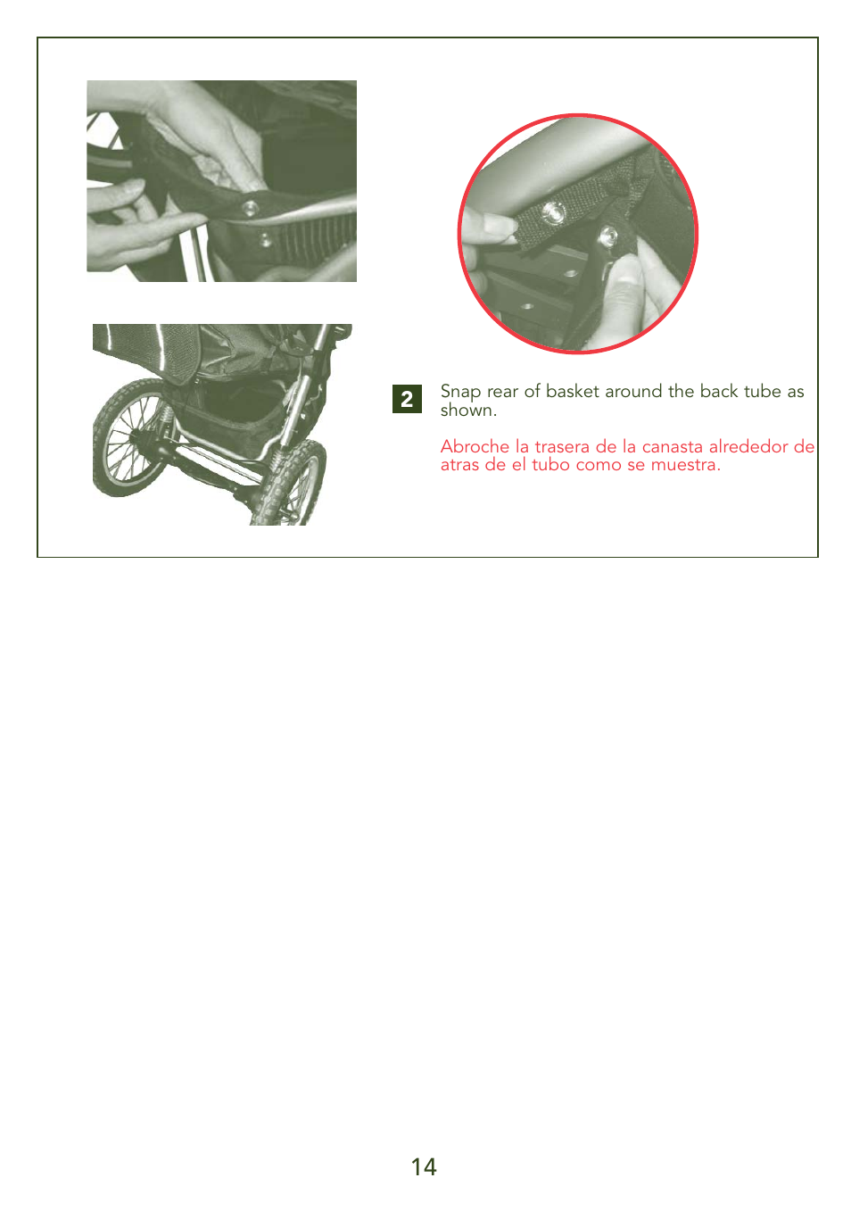 Kolcraft JEEP OVERLAND S56J-R3 User Manual | Page 14 / 28