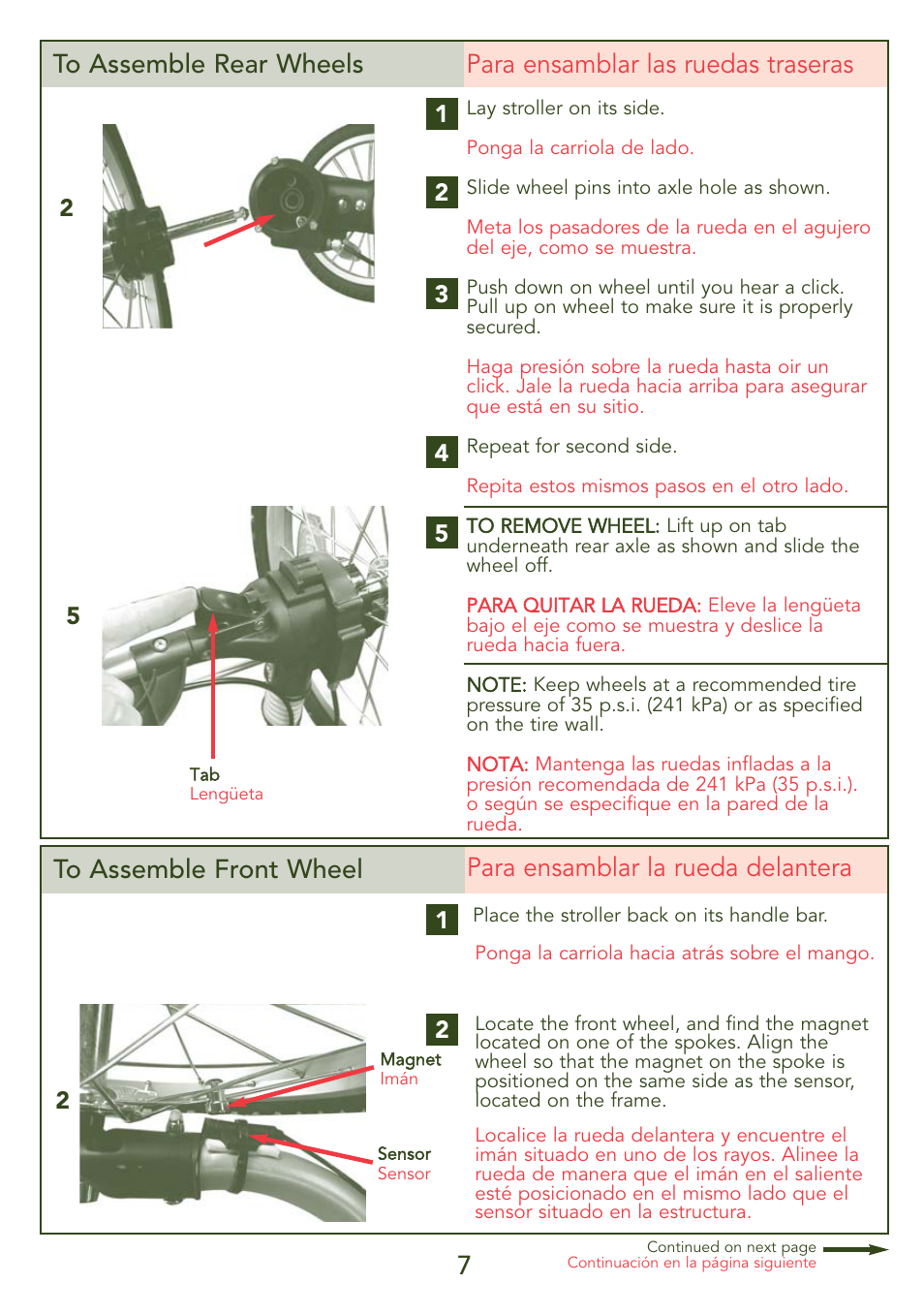 Kolcraft JEEP OVERLAND S56J-R3 User Manual | Page 7 / 28