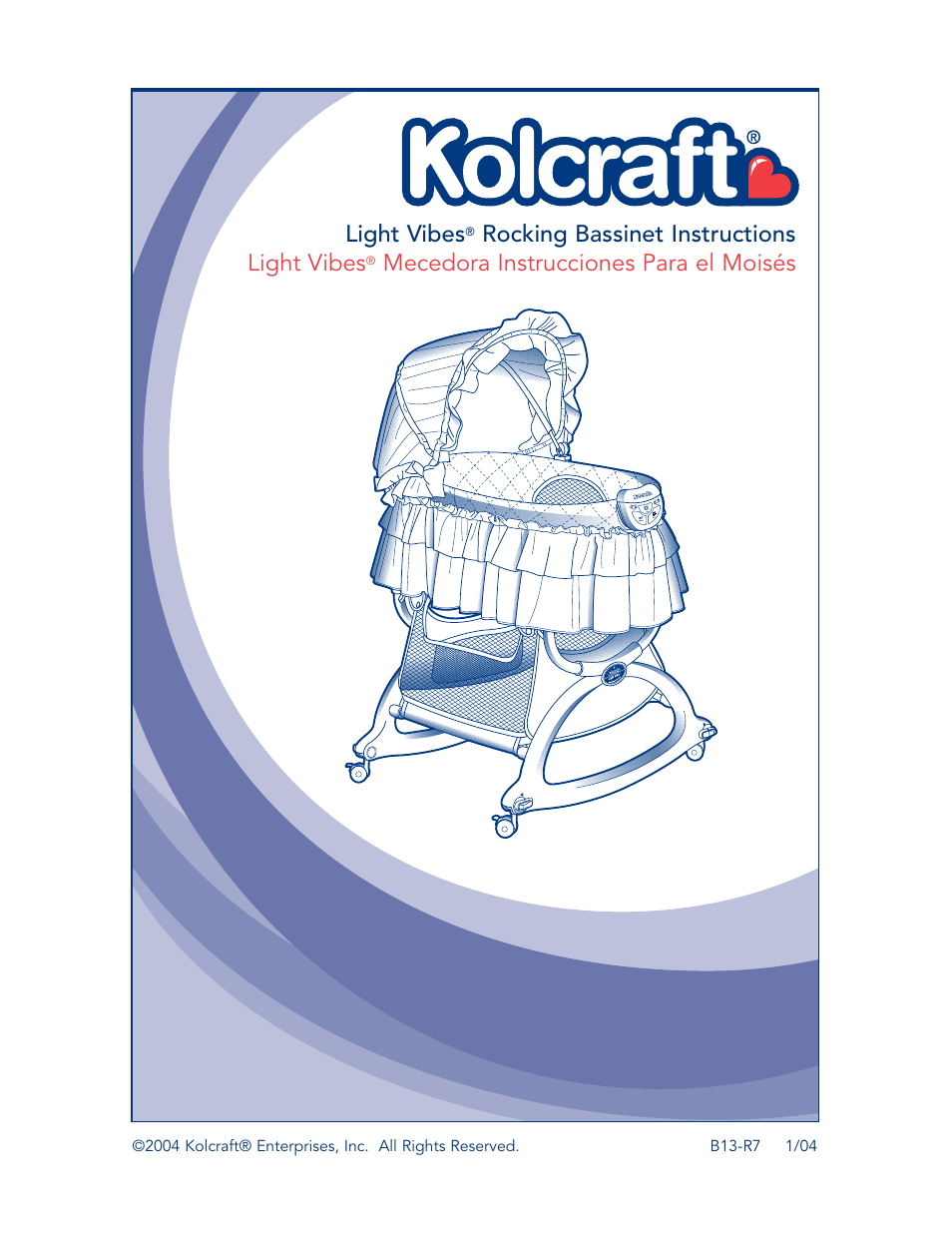 Kolcraft B13-R7 1/04 User Manual | 18 pages