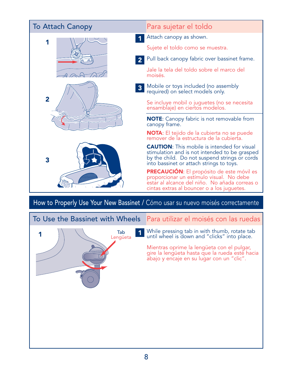 Kolcraft B13-R7 1/04 User Manual | Page 8 / 18