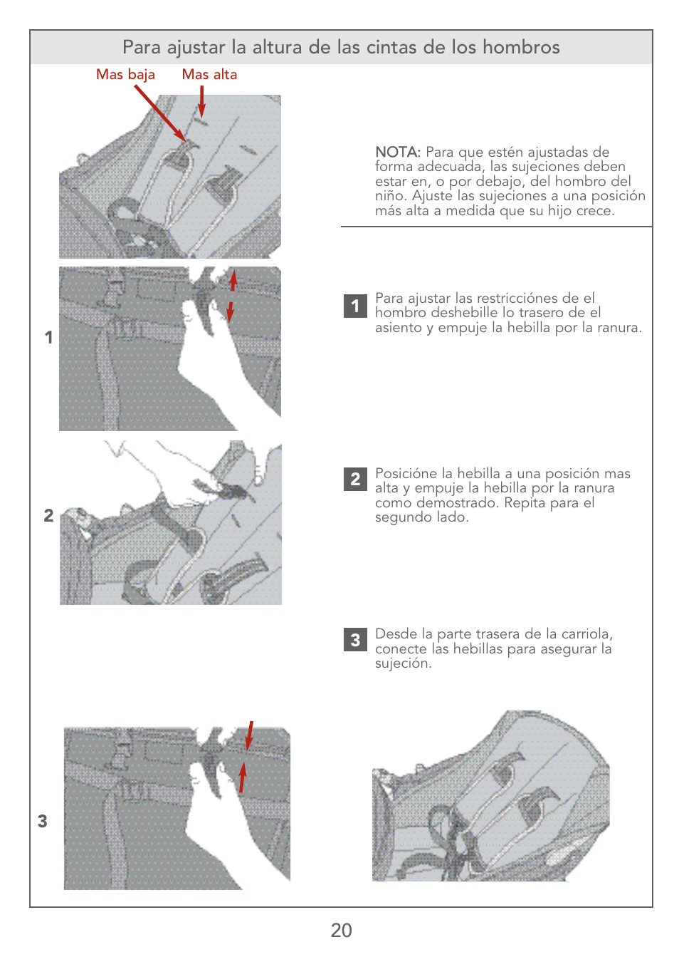 Kolcraft S67-T User Manual | Page 20 / 36