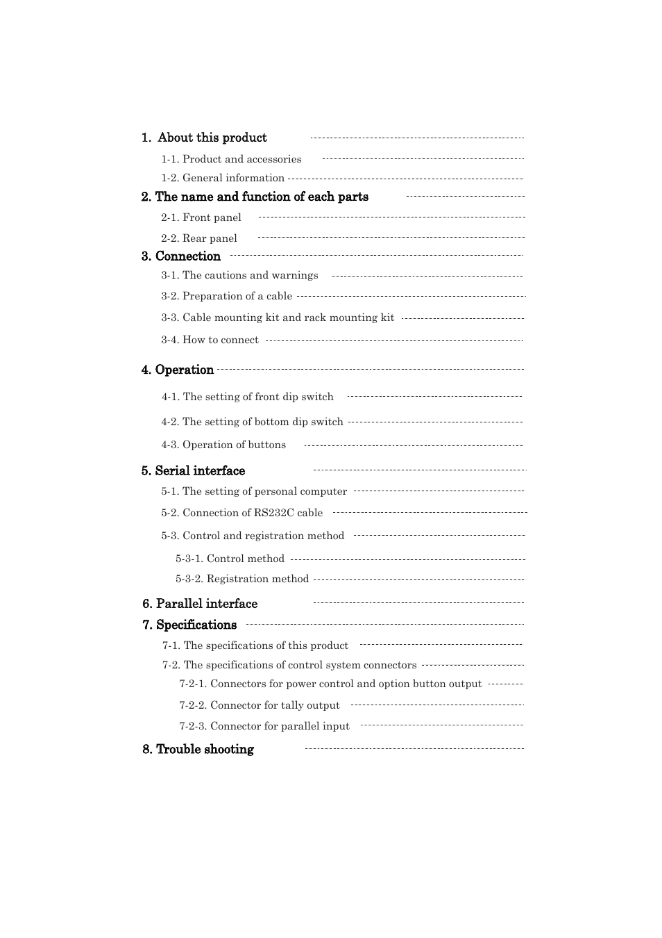 Kowa KE811CT User Manual | Page 6 / 35