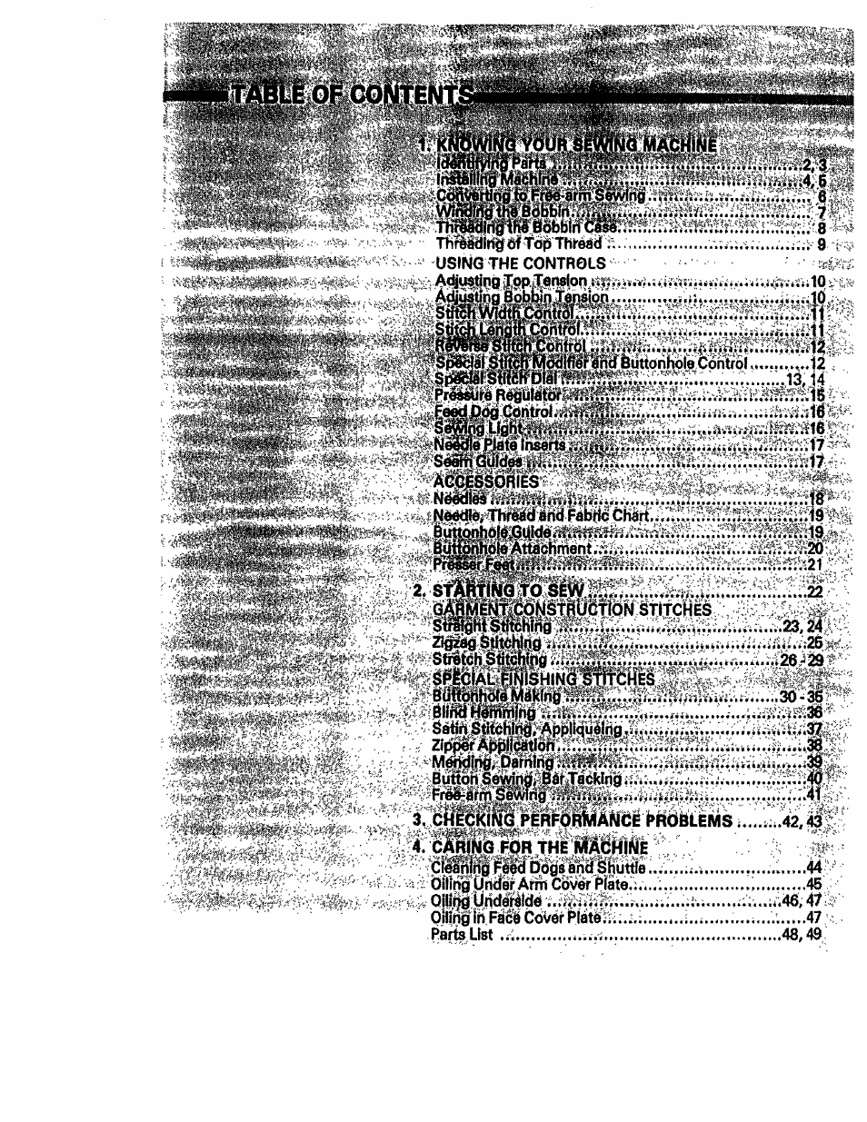 Kenmore 1660 User Manual | Page 2 / 51