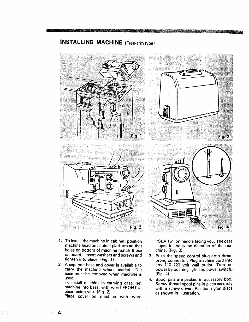 Kenmore 1660 User Manual | Page 5 / 51