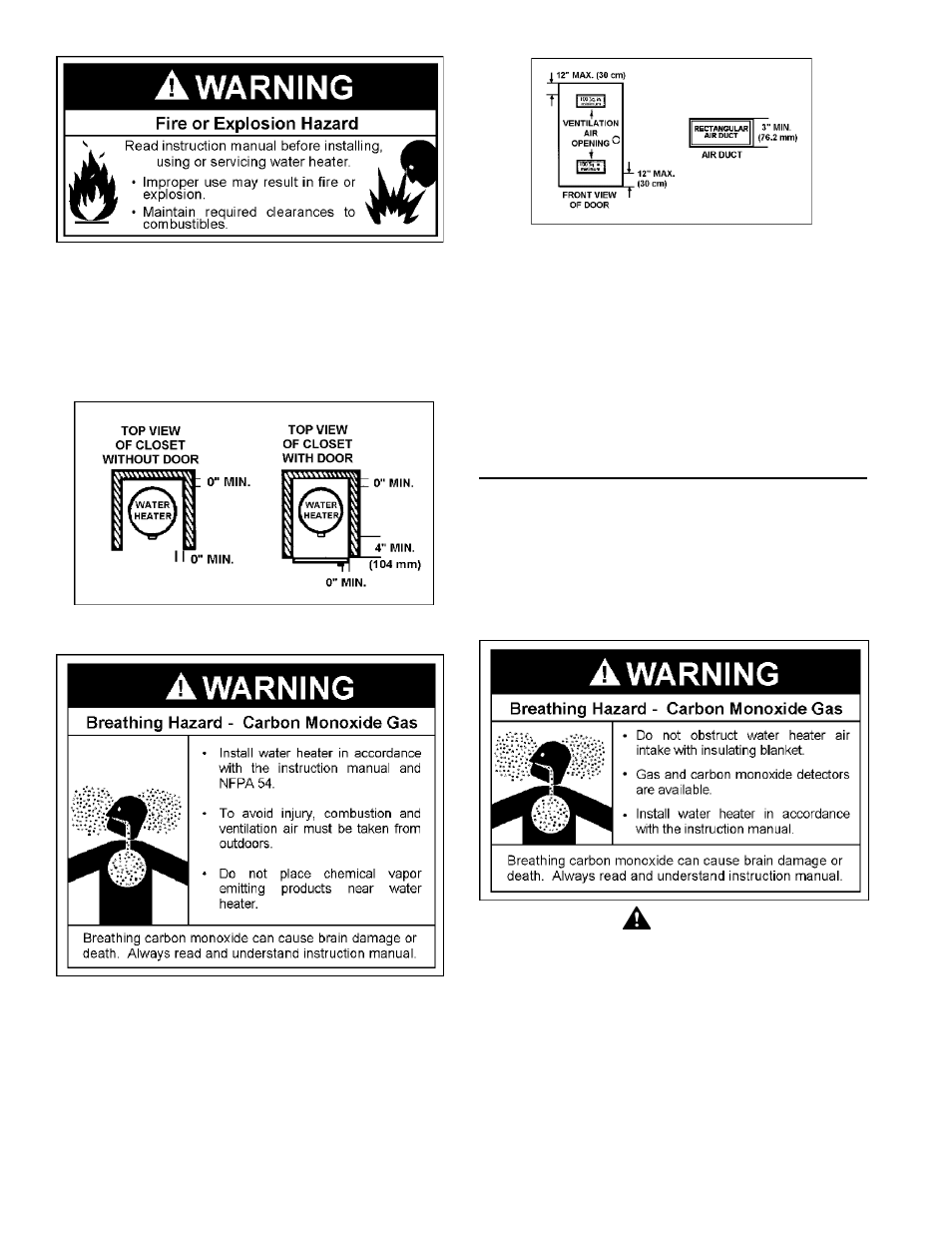 Insulation blankets | Kenmore Power Miser 9 Gas Water Heater 153.33096 User Manual | Page 10 / 32