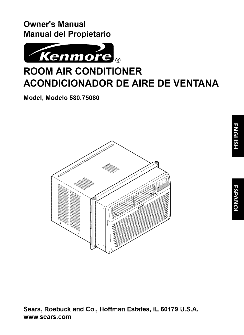 Kenmore 580.75080 User Manual | 32 pages