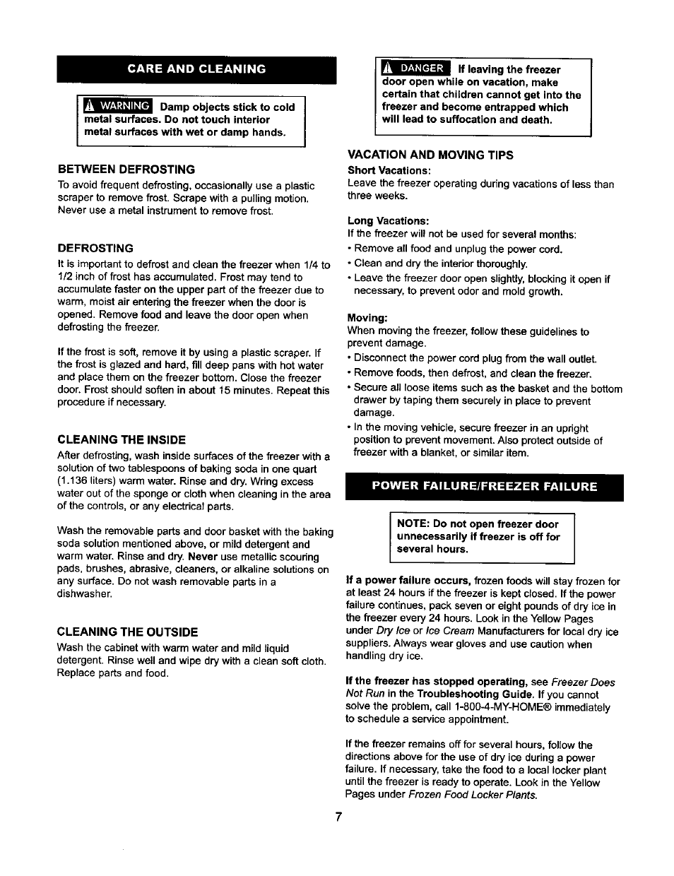 Kenmore 183.134013 User Manual | Page 7 / 9